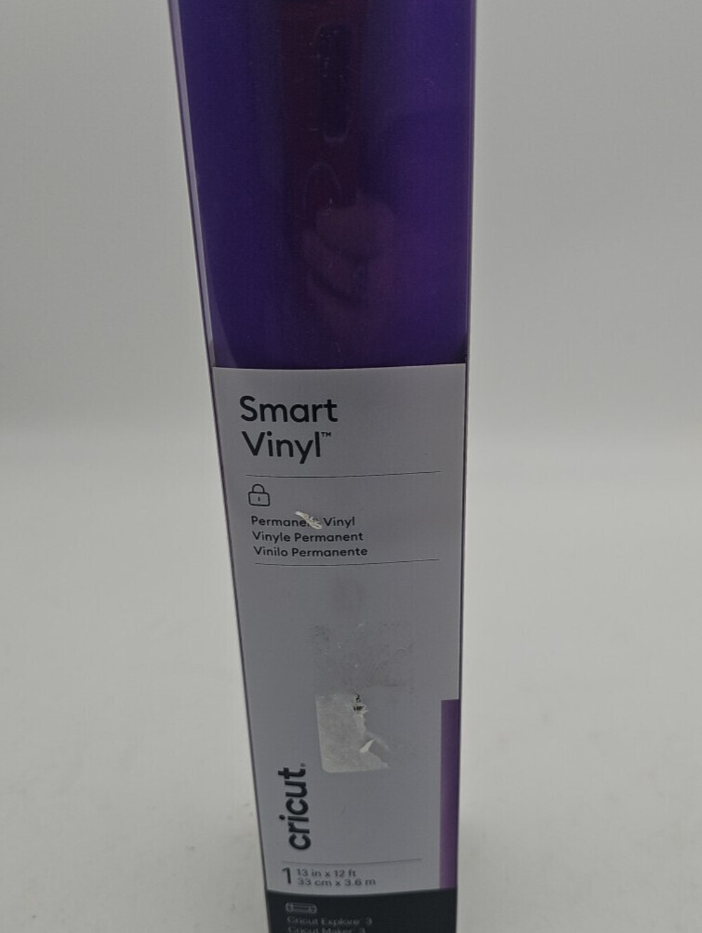 Cricut Smart Vinyl - Permanent    Purple 13in By 12 Feet